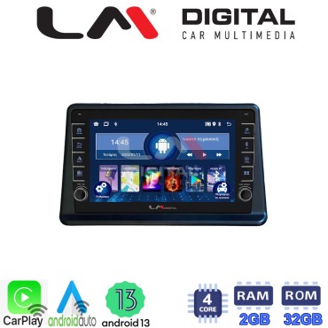 LM Digital - LM ZG4998 GPS Οθόνη OEM Multimedia Αυτοκινήτου για Mitsubishi Pajero 1996 > 2003 (CarPlay/AndroidAuto/BT/GPS/WIFI/GPRS)