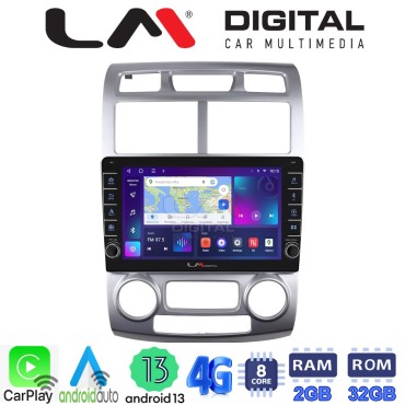 LM Digital - LM ZG8023SC GPS Οθόνη OEM Multimedia Αυτοκινήτου για Kia Sportage 2004 > 2010 (CarPlay/AndroidAuto/BT/GPS/WIFI/GPRS)