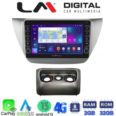 LM Digital - LM ZG8036 GPS Οθόνη OEM Multimedia Αυτοκινήτου για MITSUBISHI Lancer 2000>2007 (CarPlay/AndroidAuto/BT/GPS/WIFI/GPRS)
