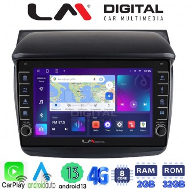 LM Digital - LM ZG8094 GPS Οθόνη OEM Multimedia Αυτοκινήτου για MITSUBISHI L200 2006 > 2014 (CarPlay/AndroidAuto/BT/GPS/WIFI/GPRS)
