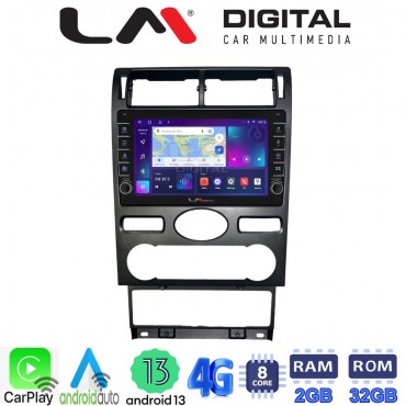LM Digital - LM ZG8104 GPS Οθόνη OEM Multimedia Αυτοκινήτου για Ford Mondeo 2003 > 2006 (CarPlay/AndroidAuto/BT/GPS/WIFI/GPRS)