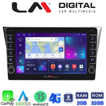 LM Digital - LM ZG8271 GPS Οθόνη OEM Multimedia Αυτοκινήτου για Subaru Impreza 2000 > 2007 (CarPlay/AndroidAuto/BT/GPS/WIFI/GPRS)