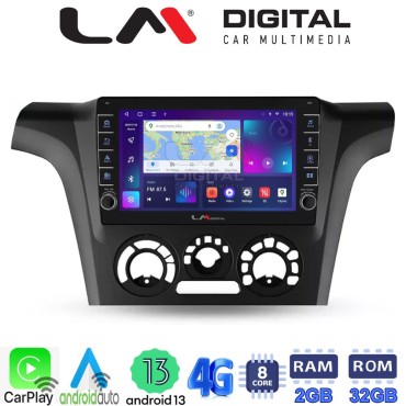 LM Digital - LM ZG8302 GPS Οθόνη OEM Multimedia Αυτοκινήτου για MITSUBISHI OUTLANDER 2001 > 2006 (CarPlay/AndroidAuto/BT/GPS/WIFI/GPRS)