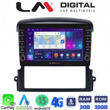 LM Digital - LM ZG8303 GPS Οθόνη OEM Multimedia Αυτοκινήτου για Kia Sorento 2006 > 2009 (CarPlay/AndroidAuto/BT/GPS/WIFI/GPRS)