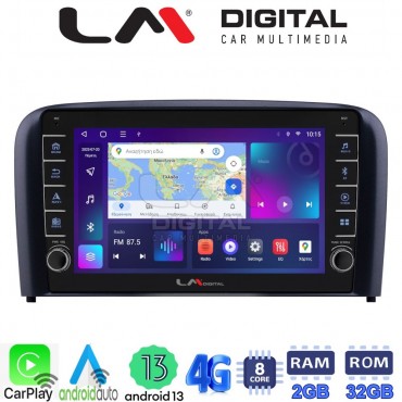LM Digital - LM ZG8393 GPS Οθόνη OEM Multimedia Αυτοκινήτου για Volvo S80 2004 > 2006 (CarPlay/AndroidAuto/BT/GPS/WIFI/GPRS)