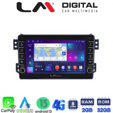 LM Digital - LM ZG8540 GPS Οθόνη OEM Multimedia Αυτοκινήτου για OPEL AGILA - SUZUKI ALTO 2008> (CarPlay/AndroidAuto/BT/GPS/WIFI/GPRS)