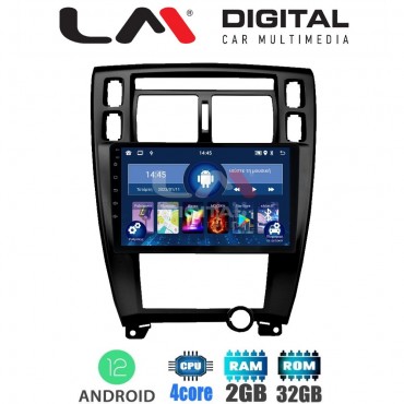 LM Digital - LM ZL4006B GPS Οθόνη OEM Multimedia Αυτοκινήτου για TUCSON 2004 > 2010 (BT/GPS/WIFI/GPRS)