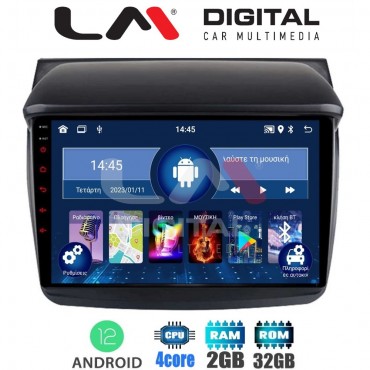 LM Digital - LM ZL4094 GPS Οθόνη OEM Multimedia Αυτοκινήτου για MITSUBISHI L200 2006 > 2014 (BT/GPS/WIFI)