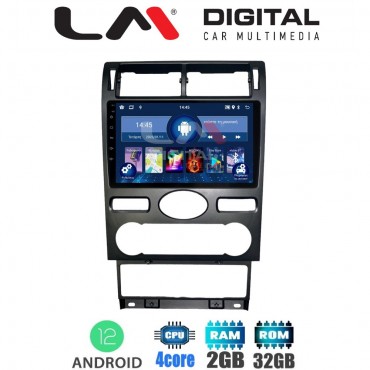 LM Digital - LM ZL4104 GPS Οθόνη OEM Multimedia Αυτοκινήτου για Ford Mondeo 2003 > 2006 (BT/GPS/WIFI)