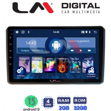 LM Digital - LM ZL4312 GPS Οθόνη OEM Multimedia Αυτοκινήτου για MITSUBISHI OUTLANDER 2001 > 2006 (BT/GPS/WIFI/GPRS)