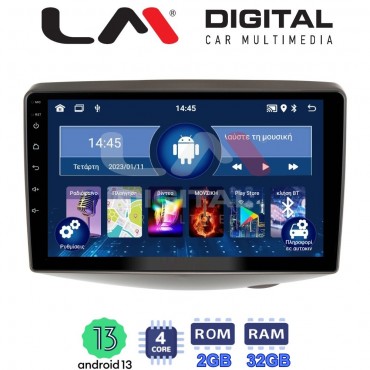 LM Digital - LM ZL4402 GPS Οθόνη OEM Multimedia Αυτοκινήτου για Toyota Yaris 1999 > 2004 (BT/GPS/WIFI/GPRS)
