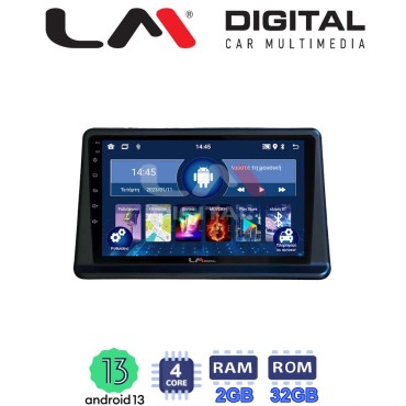 LM Digital - LM ZL4998 GPS Οθόνη OEM Multimedia Αυτοκινήτου για Mitsubishi Pajero 1996 > 2003 (BT/GPS/WIFI/GPRS)