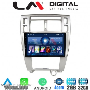 LM Digital - LM ZN4006 GPS Οθόνη OEM Multimedia Αυτοκινήτου για Hyundai Tucson 2004 > 2010 (CarPlay/AndroidAuto/BT/GPS/WIFI/GPRS)