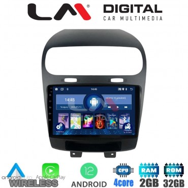 LM Digital - LM ZN4261 GPS Οθόνη OEM Multimedia Αυτοκινήτου για Fiat Freemont 2008> (CarPlay/AndroidAuto/BT/GPS/WIFI/GPRS)