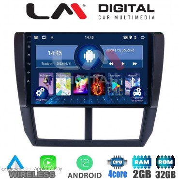 LM Digital - LM ZN4272 GPS Οθόνη OEM Multimedia Αυτοκινήτου για SUBARU IMPREZA-FORESTER 2009>2012 (CarPlay/AndroidAuto/BT/GPS/WIFI/GPRS)