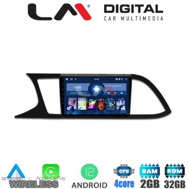 LM Digital - LM ZN4306 GPS Οθόνη OEM Multimedia Αυτοκινήτου για SEAT LEON 2012>  (CarPlay/AndroidAuto/BT/GPS/WIFI/GPRS)