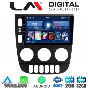 LM Digital - LM ZN4505 GPS Οθόνη OEM Multimedia Αυτοκινήτου για Mercedes ML 1998 > 2005 (CarPlay/AndroidAuto/BT/GPS/WIFI/GPRS)