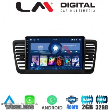 LM Digital - LM ZN4525 GPS Οθόνη OEM Multimedia Αυτοκινήτου για SUBARU LEGACY 2002> (CarPlay/AndroidAuto/BT/GPS/WIFI/GPRS)