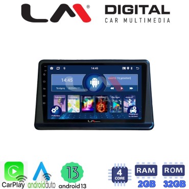 LM Digital - LM ZN4998 GPS Οθόνη OEM Multimedia Αυτοκινήτου για Mitsubishi Pajero 1996 > 2003 (CarPlay/AndroidAuto/BT/GPS/WIFI/GPRS)