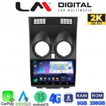 LM Digital - LM ZQ8001 GPS Οθόνη OEM Multimedia Αυτοκινήτου για NISSAN QASHQAI 2007 > 2013 (CarPlay/AndroidAuto/BT/GPS/WIFI/GPRS)