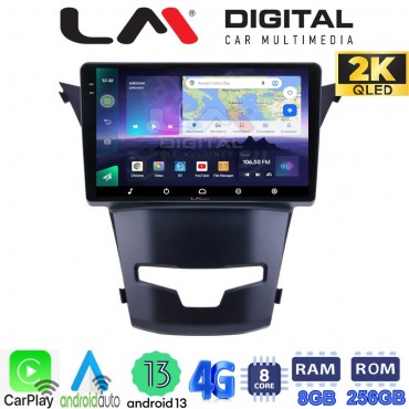 LM Digital - LM ZQ8016 GPS Οθόνη OEM Multimedia Αυτοκινήτου για Ssangyong Korando 2014> (CarPlay/AndroidAuto/BT/GPS/WIFI/GPRS)