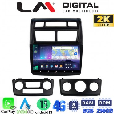 LM Digital - LM ZQ8023 GPS Οθόνη OEM Multimedia Αυτοκινήτου για KIA SPORTAGE 2004>2010 (CarPlay/AndroidAuto/BT/GPS/WIFI/GPRS)