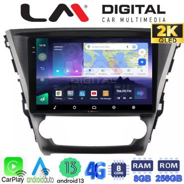 LM Digital - LM ZQ8228 GPS Οθόνη OEM Multimedia Αυτοκινήτου για Toyota Avensis 2016 > 2018 (CarPlay/AndroidAuto/BT/GPS/WIFI/GPRS)