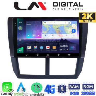 LM Digital - LM ZQ8272 GPS Οθόνη OEM Multimedia Αυτοκινήτου για SUBARU IMPREZA-FORESTER 2009>2012 (CarPlay/AndroidAuto/BT/GPS/WIFI/GPRS)