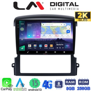 LM Digital - LM ZQ8303 GPS Οθόνη OEM Multimedia Αυτοκινήτου για Kia Sorento 2006 > 2009 (CarPlay/AndroidAuto/BT/GPS/WIFI/GPRS)