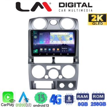 LM Digital - LM ZQ8425 GPS Οθόνη OEM Multimedia Αυτοκινήτου για Isuzu D-Max 2008 > 2012 (CarPlay/AndroidAuto/BT/GPS/WIFI/GPRS)