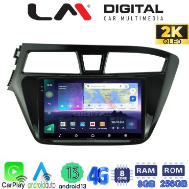 LM Digital - LM ZQ8517 GPS Οθόνη OEM Multimedia Αυτοκινήτου για Hyundai i20 2015> (CarPlay/AndroidAuto/BT/GPS/WIFI/GPRS)