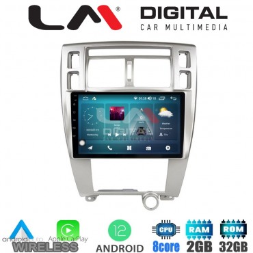 LM Digital - LM ZR8006 GPS Οθόνη OEM Multimedia Αυτοκινήτου για Hyundai Tucson 2004 > 2010 (CarPlay/AndroidAuto/BT/GPS/WIFI/GPRS)