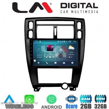 LM Digital - LM ZR8006B GPS Οθόνη OEM Multimedia Αυτοκινήτου για TUCSON 2004 > 2010 (CarPlay/AndroidAuto/BT/GPS/WIFI/GPRS)
