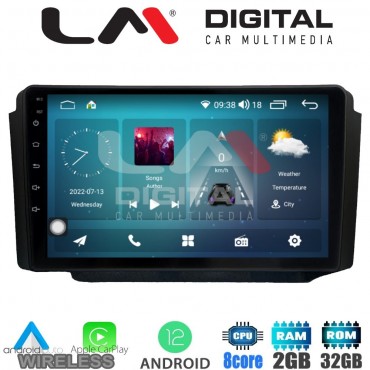 LM Digital - LM ZR8013 GPS Οθόνη OEM Multimedia Αυτοκινήτου για Ssangyong Rexton 2002>2006 (CarPlay/AndroidAuto/BT/GPS/WIFI/GPRS)