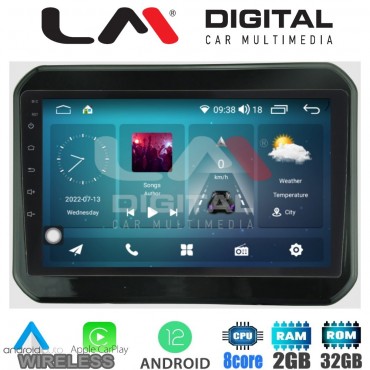 LM Digital - LM ZR8232 GPS Οθόνη OEM Multimedia Αυτοκινήτου για SUZUKI IGNIS 2016> (CarPlay/AndroidAuto/BT/GPS/WIFI/GPRS)