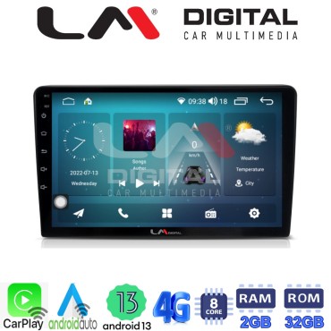 LM Digital - LM ZR8256 GPS Οθόνη OEM Multimedia Αυτοκινήτου για Mazda 2 2002 > 2007 (CarPlay/AndroidAuto/BT/GPS/WIFI/GPRS)