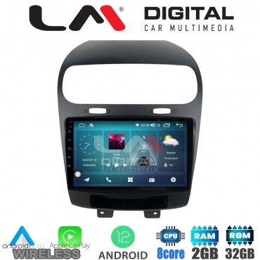 LM Digital - LM ZR8261 GPS Οθόνη OEM Multimedia Αυτοκινήτου για Fiat Freemont 2008> (CarPlay/AndroidAuto/BT/GPS/WIFI/GPRS)