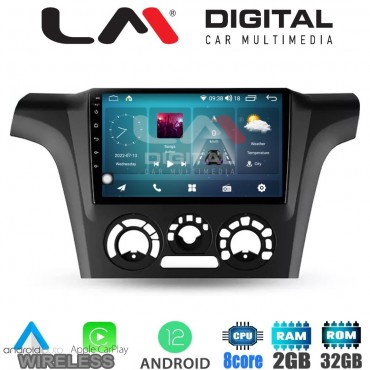 LM Digital - LM ZR8302 GPS Οθόνη OEM Multimedia Αυτοκινήτου για MITSUBISHI OUTLANDER 2001 > 2006 (CarPlay/AndroidAuto/BT/GPS/WIFI/GPRS)