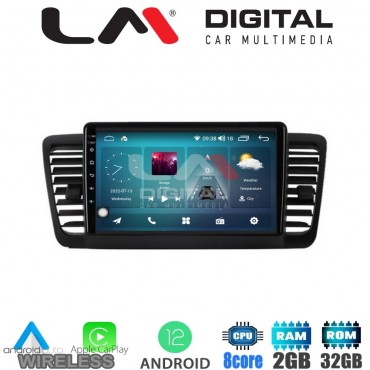 LM Digital - LM ZR8525 GPS Οθόνη OEM Multimedia Αυτοκινήτου για SUBARU LEGACY 2002> (CarPlay/AndroidAuto/BT/GPS/WIFI/GPRS)