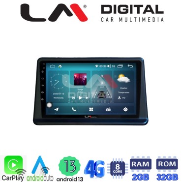 LM Digital - LM ZR8998 GPS Οθόνη OEM Multimedia Αυτοκινήτου για Mitsubishi Pajero 1996 > 2003 (CarPlay/AndroidAuto/BT/GPS/WIFI/GPRS)
