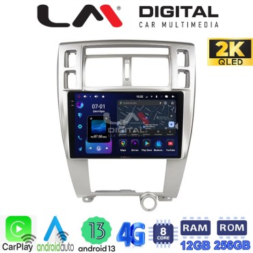 LM ZS8006 GPS Οθόνη OEM Multimedia Αυτοκινήτου για Hyundai Tucson 2004 > 2010 (CarPlay/AndroidAuto/BT/GPS/WIFI/GPRS)