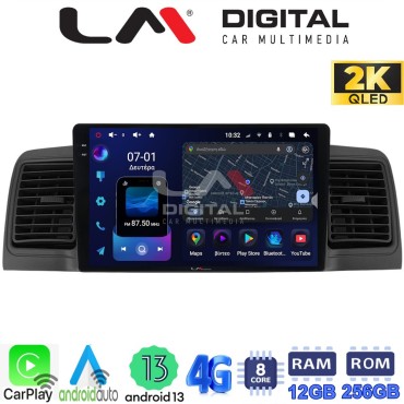 LM Digital - LM ZS8010B GPS Οθόνη OEM Multimedia Αυτοκινήτου για  (CarPlay/AndroidAuto/BT/GPS/WIFI/GPRS)