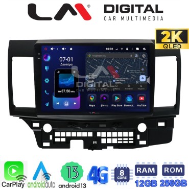 LM ZS8037 GPS Οθόνη OEM Multimedia Αυτοκινήτου για MITSUBISHI LANCER 2008> (CarPlay/AndroidAuto/BT/GPS/WIFI/GPRS)