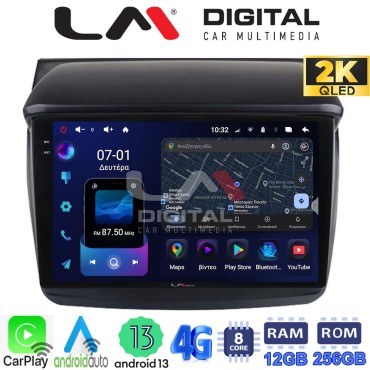 LM ZS8094 GPS Οθόνη OEM Multimedia Αυτοκινήτου για MITSUBISHI L200 2006 > 2014 (CarPlay/AndroidAuto/BT/GPS/WIFI/GPRS)