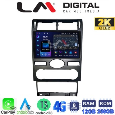 LM ZS8104 GPS Οθόνη OEM Multimedia Αυτοκινήτου για Ford Mondeo 2003 > 2006 (CarPlay/AndroidAuto/BT/GPS/WIFI/GPRS)