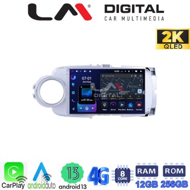 LM ZS8254 GPS Οθόνη OEM Multimedia Αυτοκινήτου για Toyota Yaris 2012 > 2015 Αν το αυτοκίνητο είναι υβριδικό, παρακαλώ ενημερώστε μας πριν την παραγγελία σας. (CarPlay/AndroidAuto/BT/GPS/WIFI/GPRS)