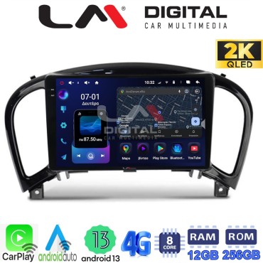 LM ZS8352 GPS Οθόνη OEM Multimedia Αυτοκινήτου για NISSAN JUKE 2009> (CarPlay/AndroidAuto/BT/GPS/WIFI/GPRS)