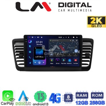 LM ZS8525 GPS Οθόνη OEM Multimedia Αυτοκινήτου για SUBARU LEGACY 2002> (CarPlay/AndroidAuto/BT/GPS/WIFI/GPRS)