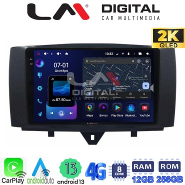 LM ZS8587 GPS Οθόνη OEM Multimedia Αυτοκινήτου για SMART ForTwo 2011> 2015 (CarPlay/AndroidAuto/BT/GPS/WIFI/GPRS)