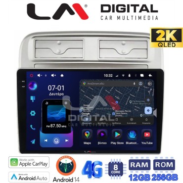LM Digital - LM ZS8660 GPS Οθόνη OEM Multimedia Αυτοκινήτου για  (CarPlay/AndroidAuto/BT/GPS/WIFI/GPRS)